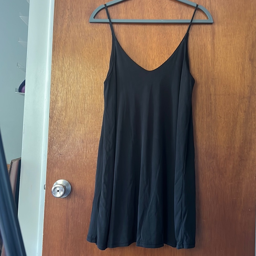 Dark Charcoal Tank Dress